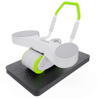 Тренажёр для пресса AB Roller SND-GT зеленый с ковриком 45 х 30 x 3.5 cм