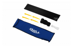 KRAFLA N-C300 Сетка для бадминтона со стойками