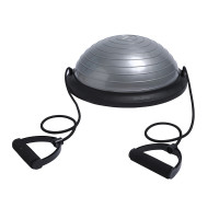 Полусфера балансировочная UNIX Fit Bosu с эспандерами, 46 см